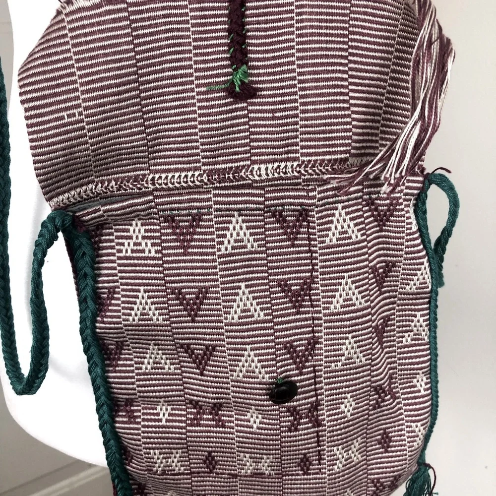 New Handmade Guatemalan Crossbody Purse